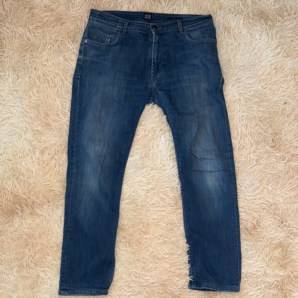 Boggie Milano Indigo Slim Fit Jeans for Men - 34